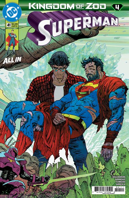 SUPERMAN #41 CVR A GUILLEM MARCH CONNECTING KINGDOM OF ZOD