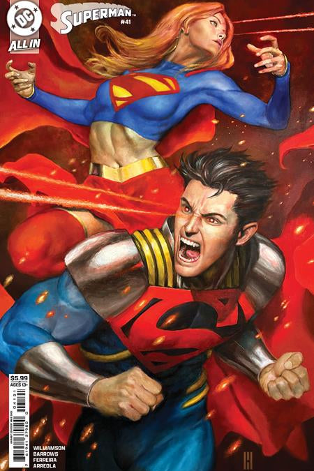 SUPERMAN #41 CVR B MIKE CHOI CARD STOCK VAR KINGDOM OF ZOD