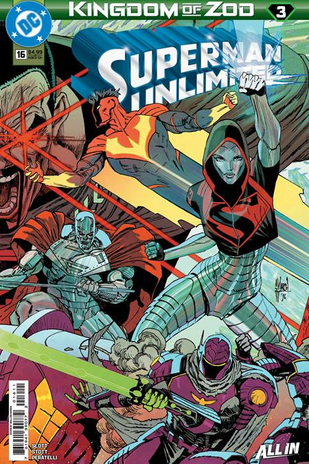 SUPERMAN UNLIMITED #16 CVR A GUILLEM MARCH CONNECTING KINGDOM OF ZOD