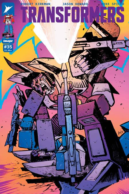 TRANSFORMERS #35 CVR B DANIEL WARREN JOHNSON & MIKE SPICER VAR