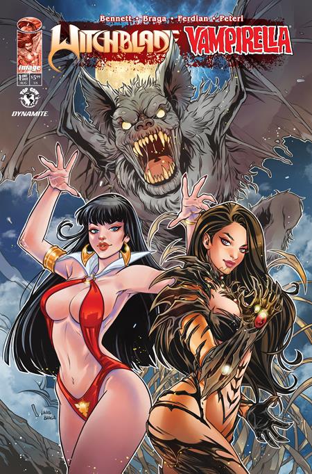 WITCHBLADE VAMPIRELLA #1 ONE SHOT CVR A LAURA BRAGA