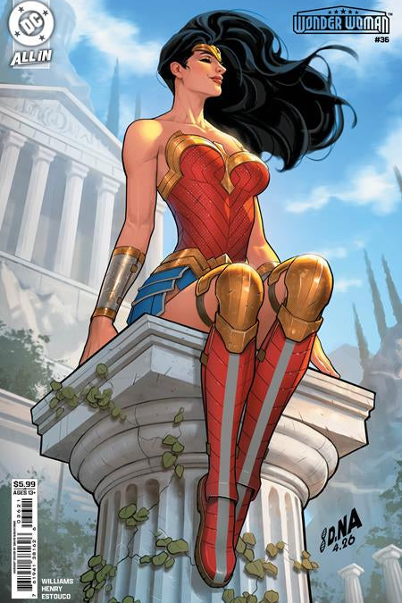 WONDER WOMAN #36 CVR B DAVID NAKAYAMA CARD STOCK VAR