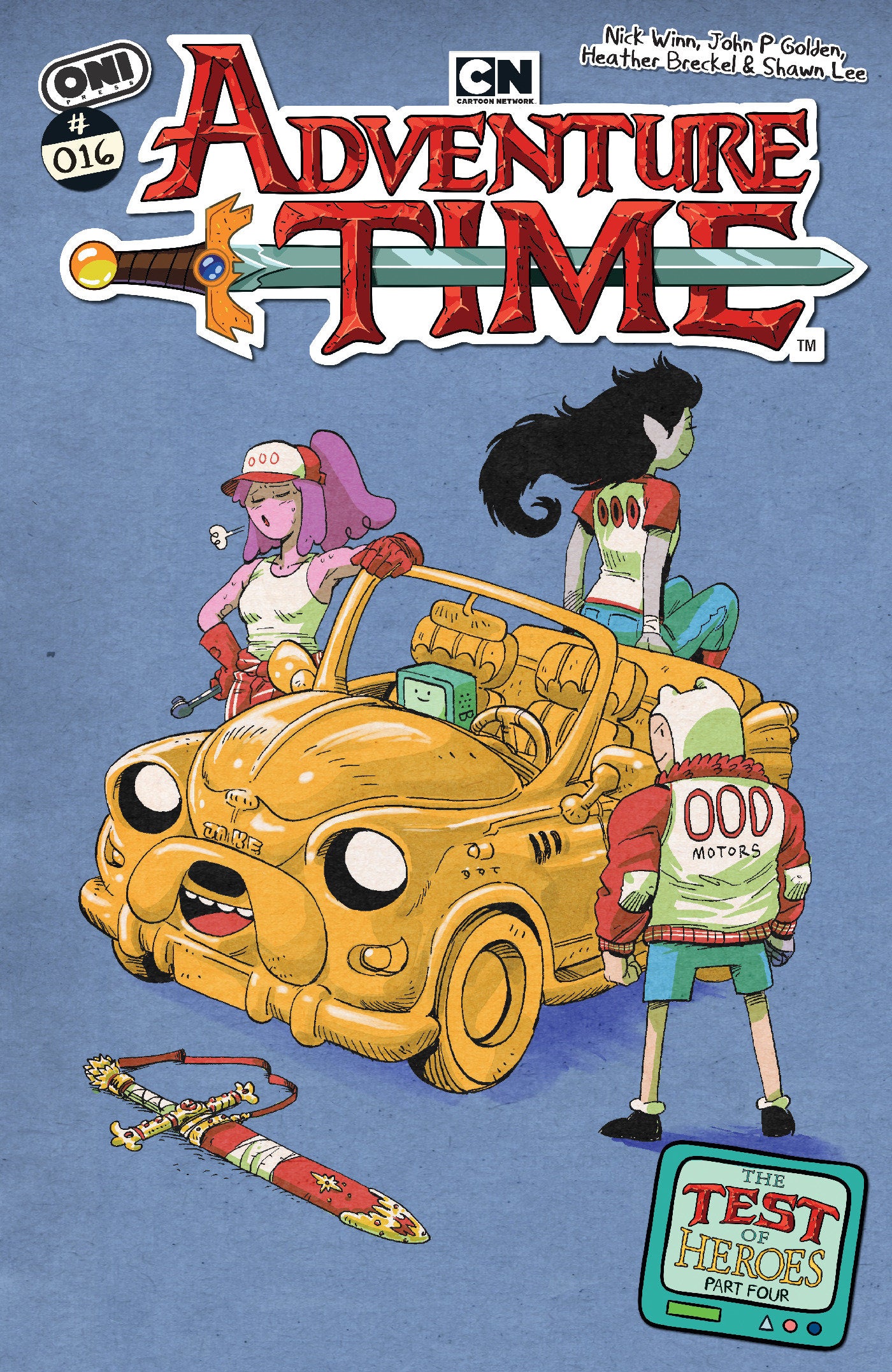 ADVENTURE TIME 2025 #16 CVR B JOHN P GOLDEN VAR
