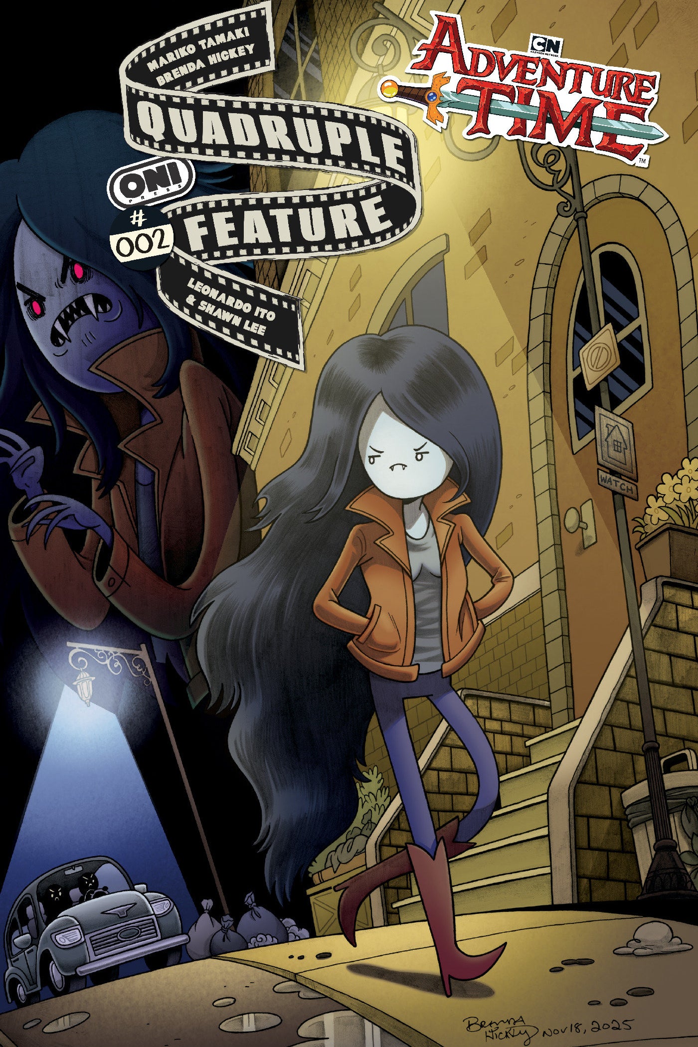 ADVENTURE TIME QUADRUPLE FEATURE #2 CVR A BRENDA HICKEY