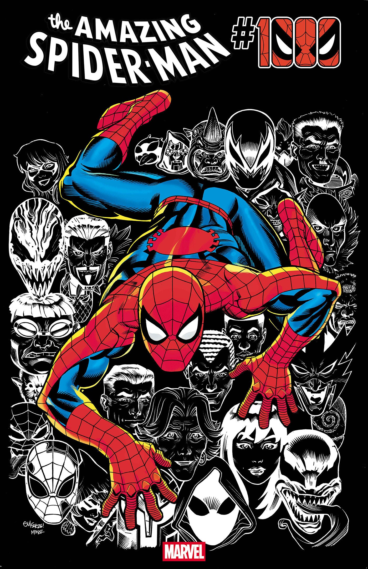 AMAZING SPIDER-MAN #1000 ED MCGUINNESS FOIL VAR CVR C