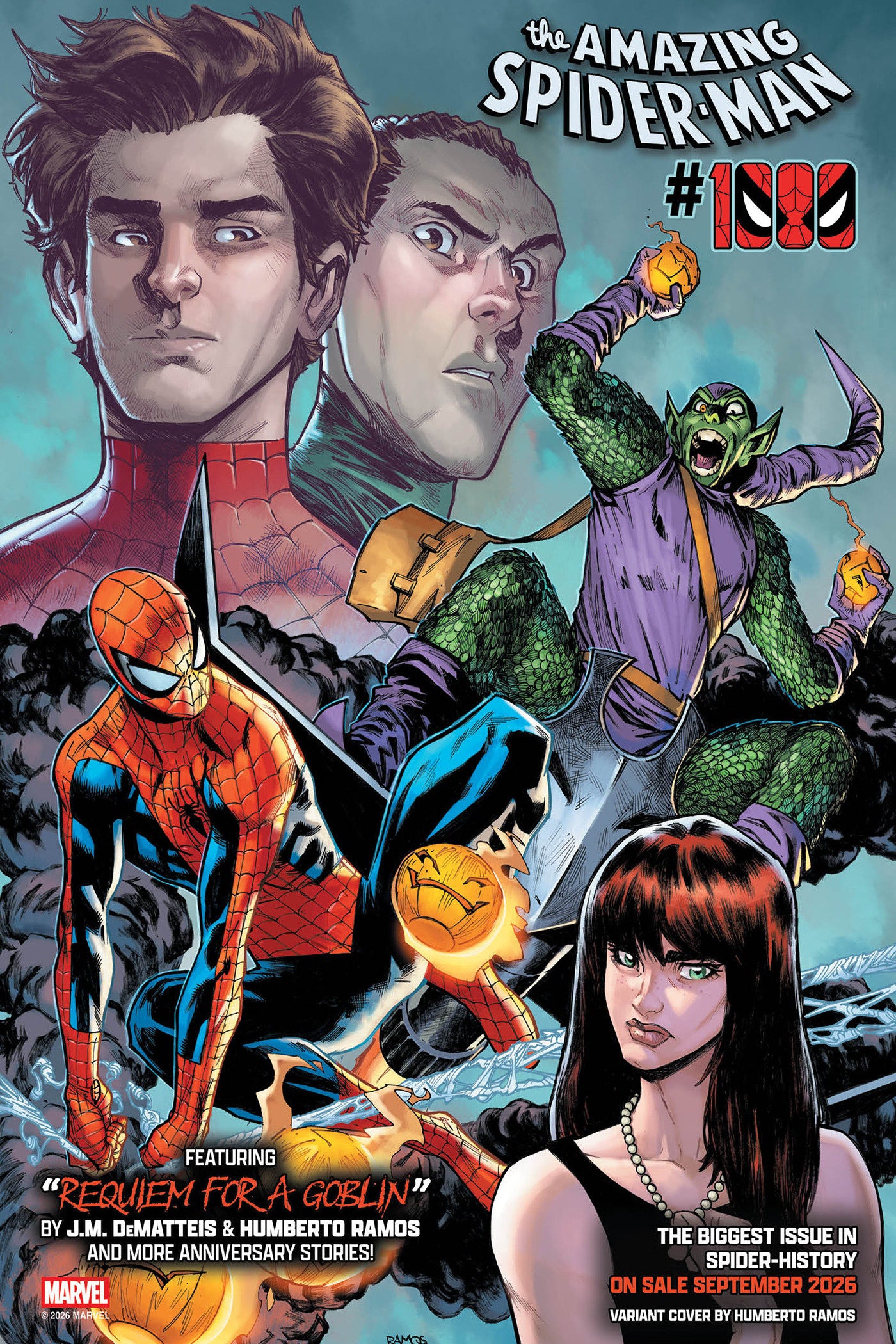AMAZING SPIDER-MAN #1000 HUMBERTO RAMOS VAR CVR C