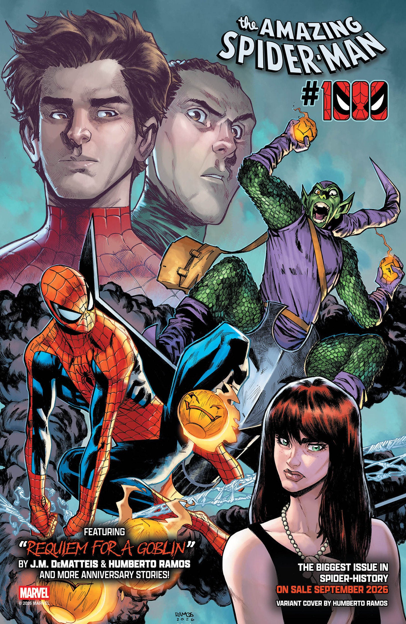AMAZING SPIDER-MAN #1000 HUMBERTO RAMOS VAR CVR C