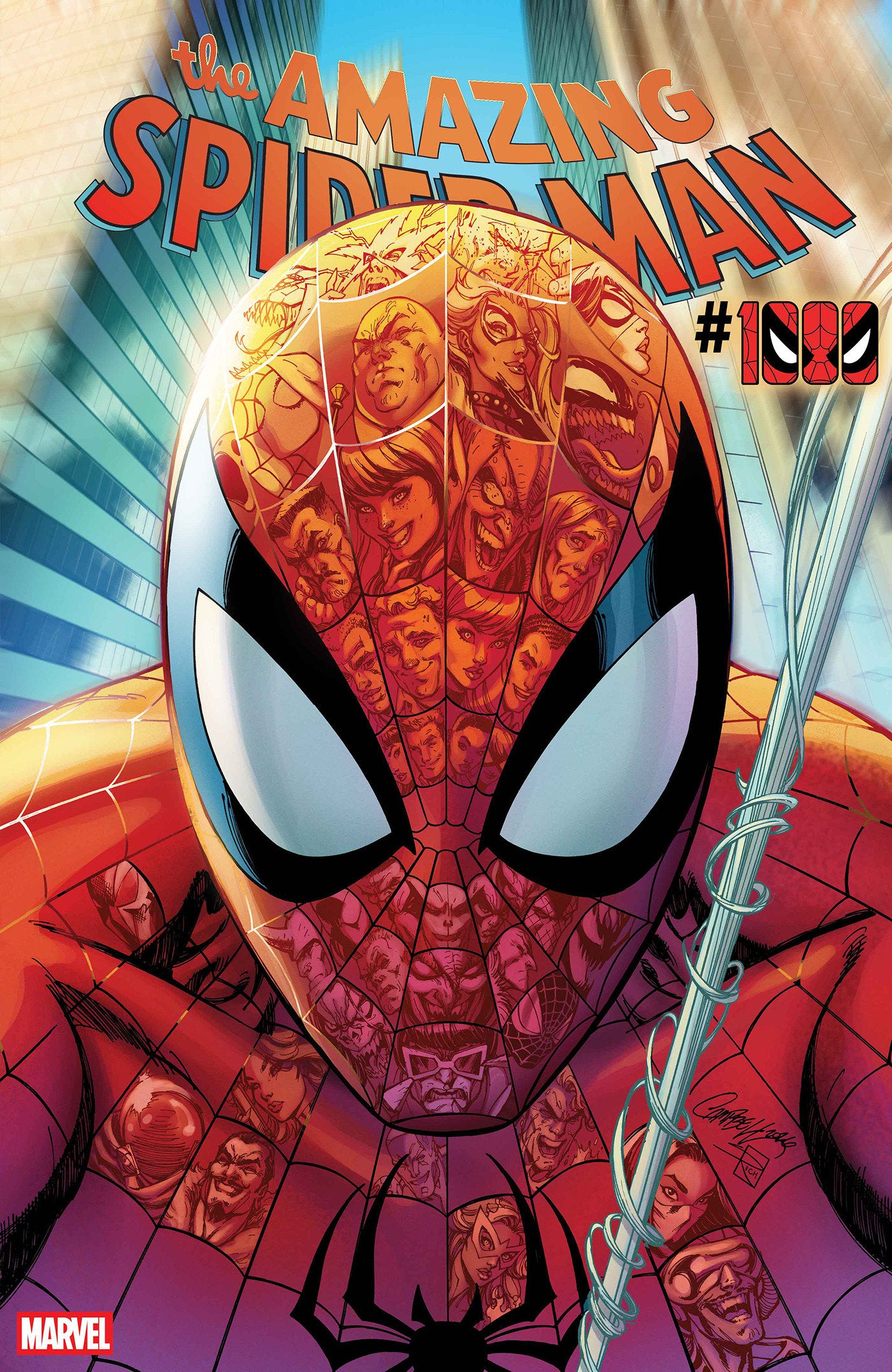 AMAZING SPIDER-MAN #1000 J SCOTT CAMPBELL VAR CVR D