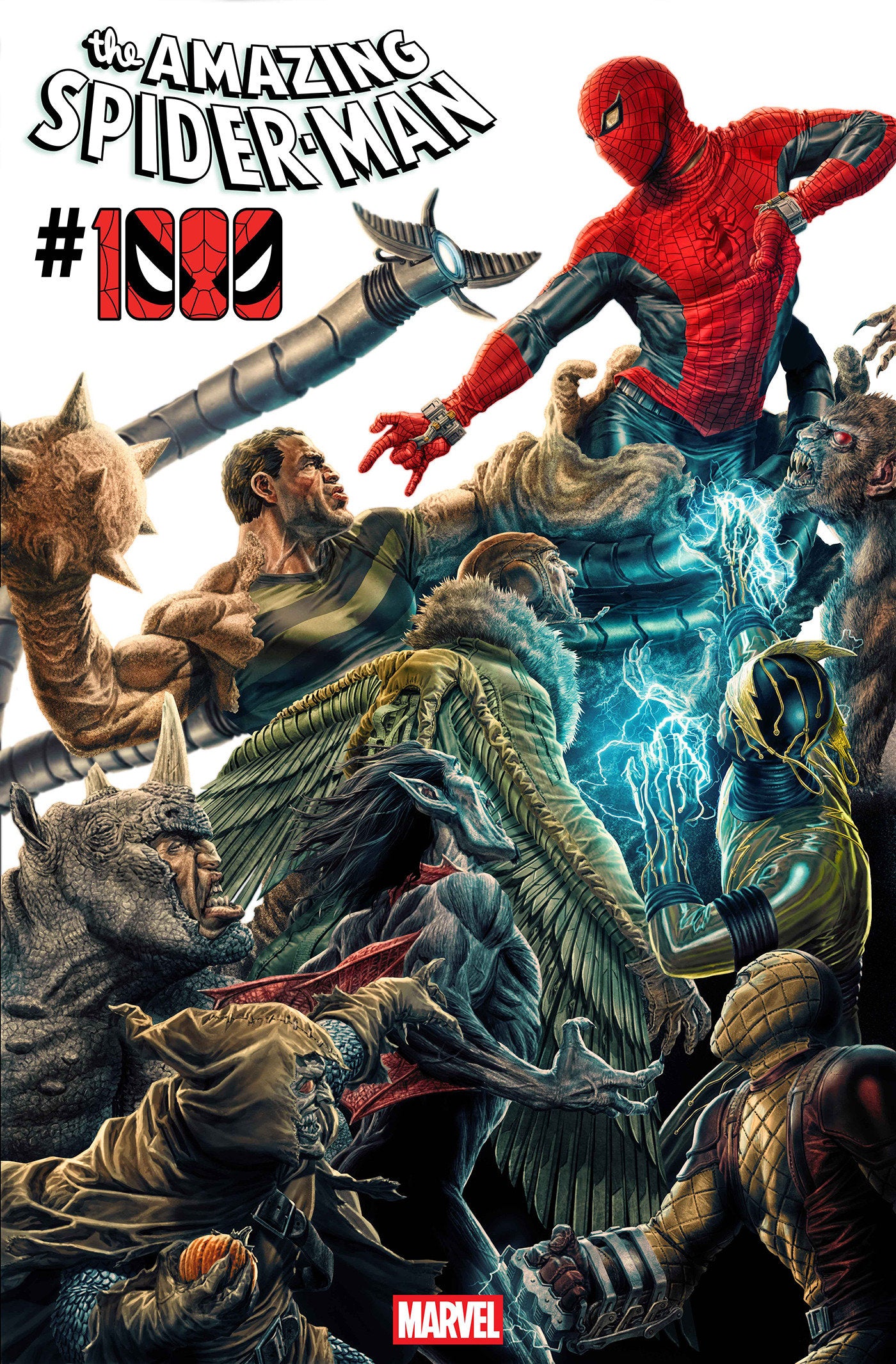 AMAZING SPIDER-MAN #1000 LEE BERMEJO AMAZING VISIONS VAR CVR B
