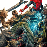 AMAZING SPIDER-MAN #1000 LEE BERMEJO AMAZING VISIONS VIRGIN VAR 1:100 INCV