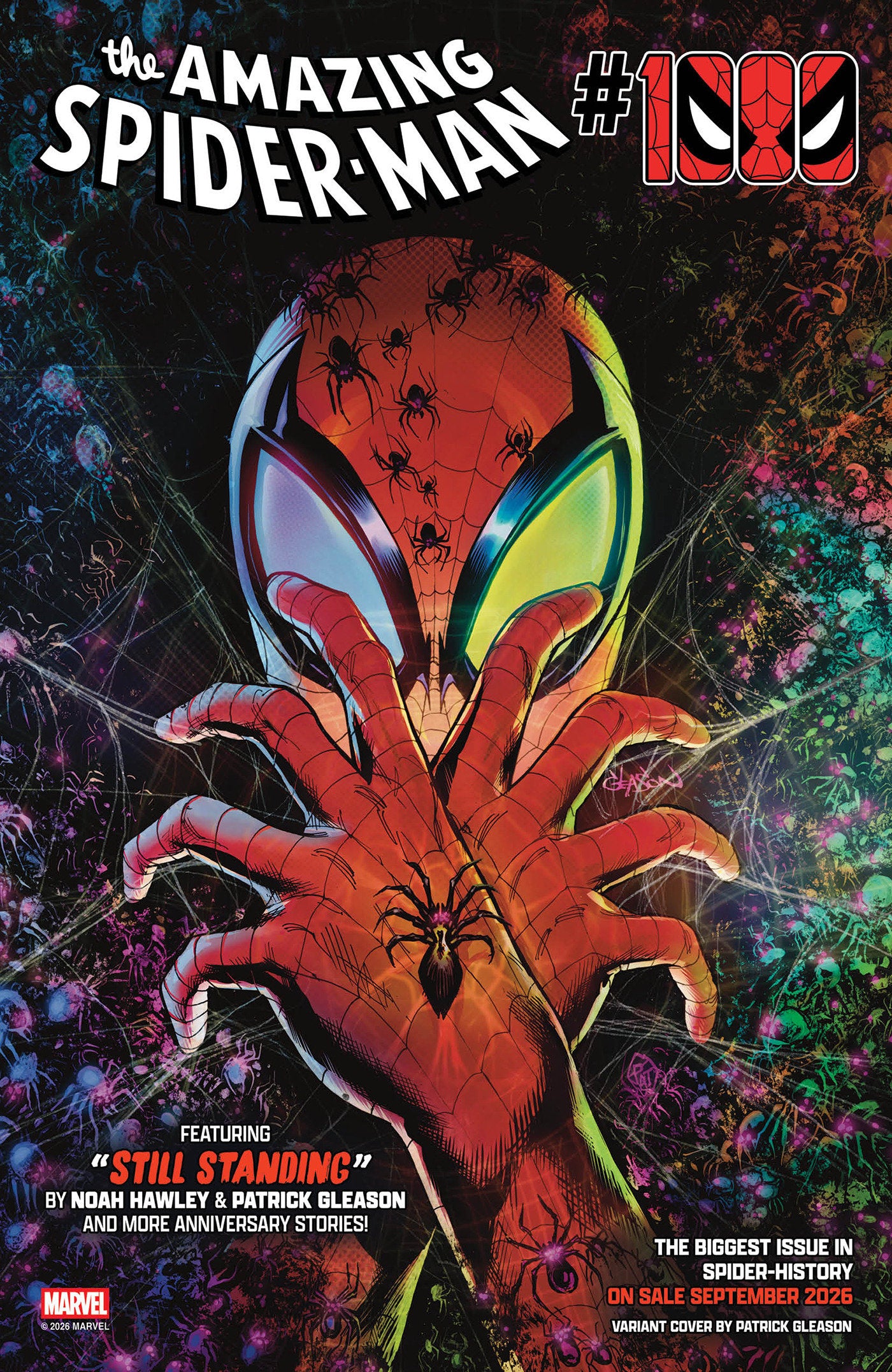 AMAZING SPIDER-MAN #1000 PATRICK GLEASON WEB-HEAD VAR