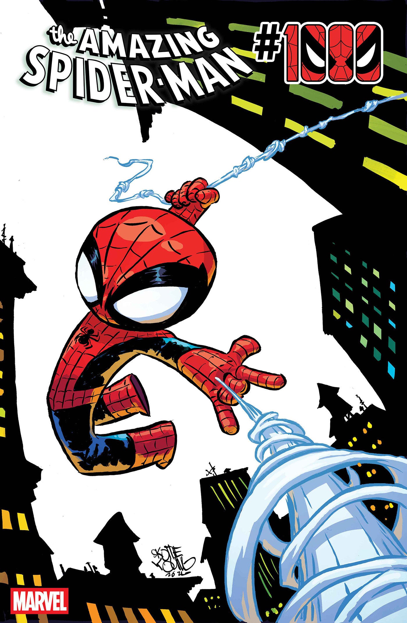 AMAZING SPIDER-MAN #1000 SKOTTIE YOUNG VAR CVR E