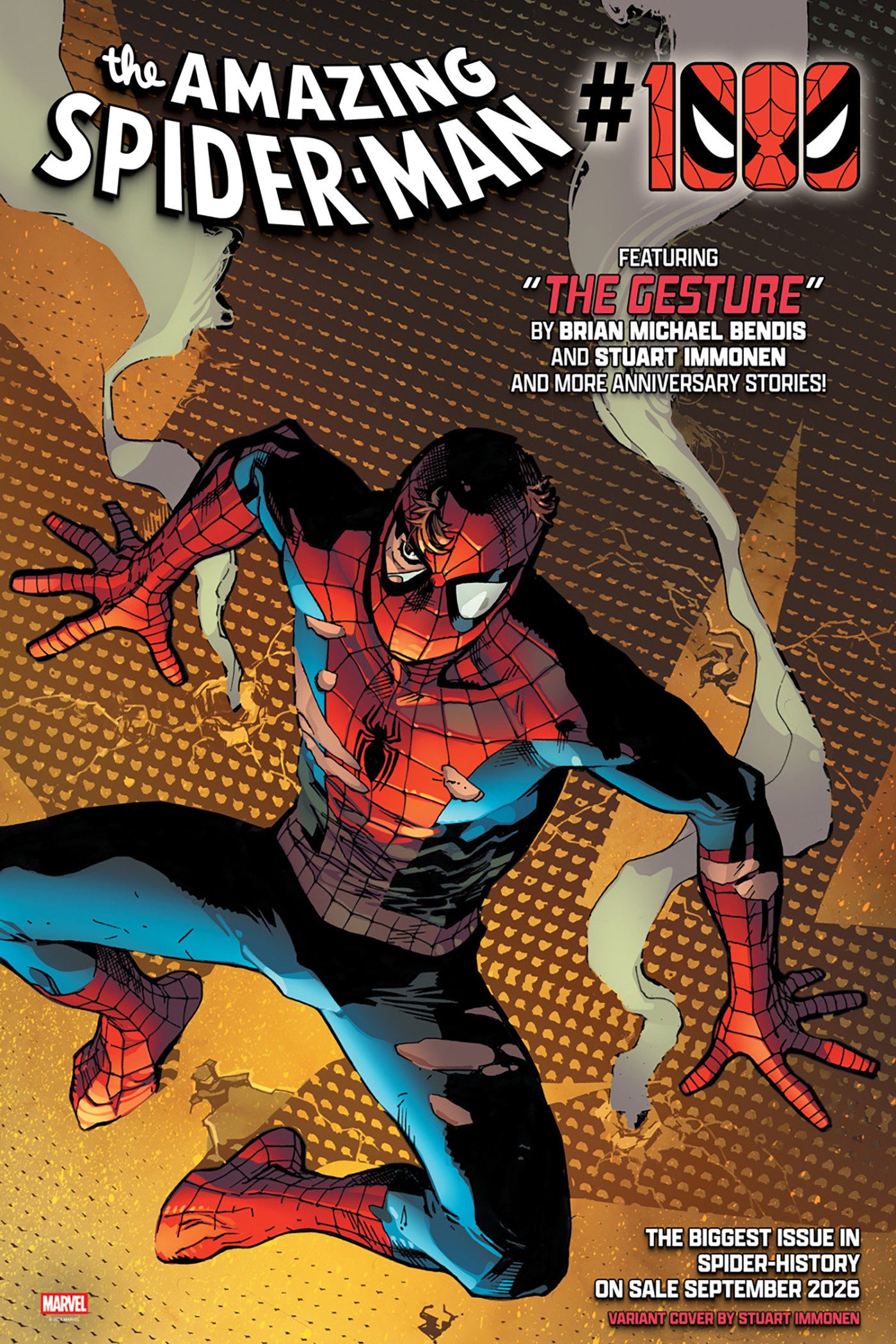 AMAZING SPIDER-MAN #1000 STUART IMMONEN VAR
