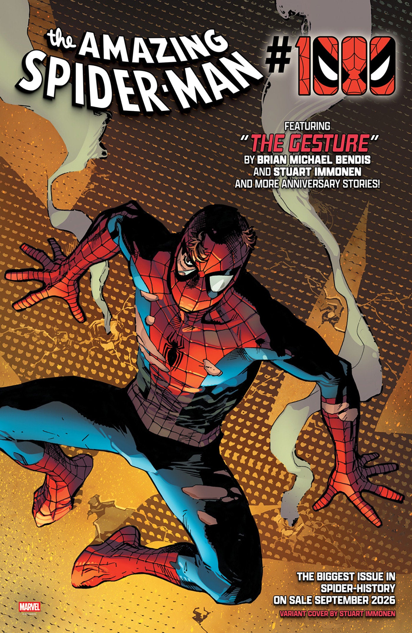 AMAZING SPIDER-MAN #1000 STUART IMMONEN VAR