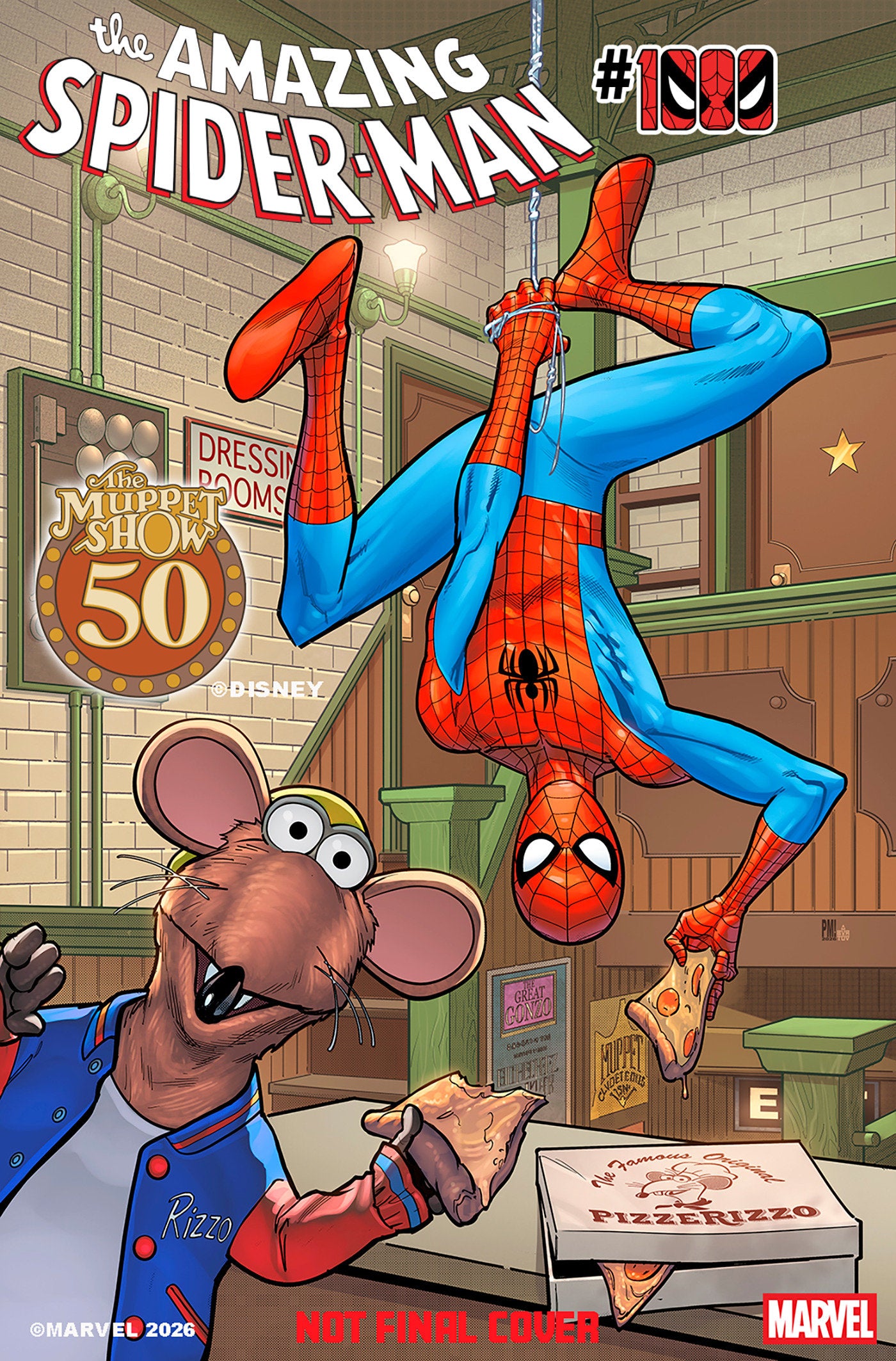 AMAZING SPIDER-MAN #1000 PACO MEDINA MUPPETS VAR CVR C