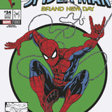 AMAZING SPIDER-MAN #34 ADAM STAFFORD SPIDER-MAN BRAND NEW DAY MARVEL STUDIOS VAR CVR F
