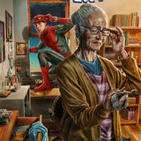 AMAZING SPIDER-MAN #35 LEE BERMEJO AMAZING VISIONS VAR CVR B