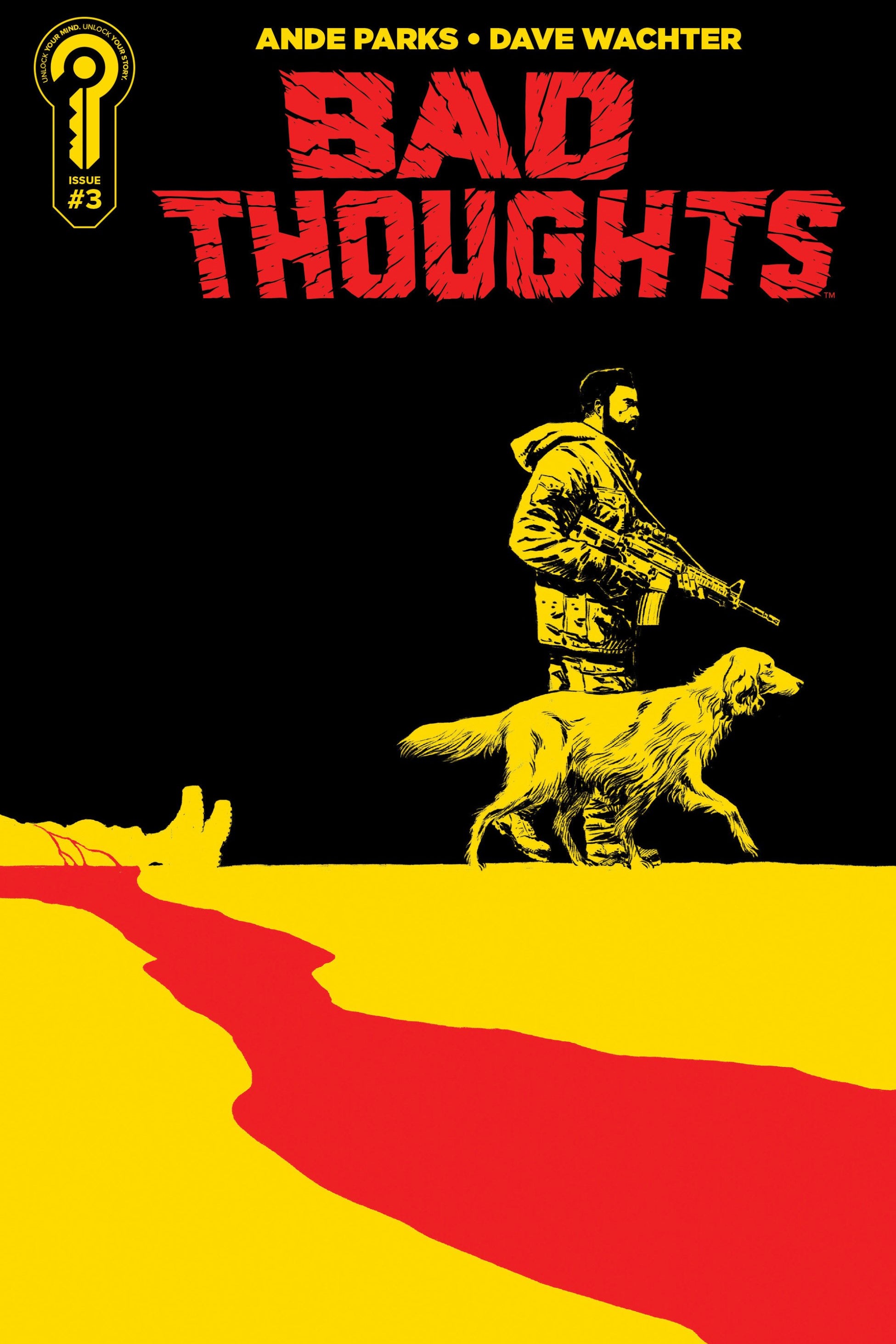 BAD THOUGHTS #3 COVER A DAVE WACHTER CVR A
