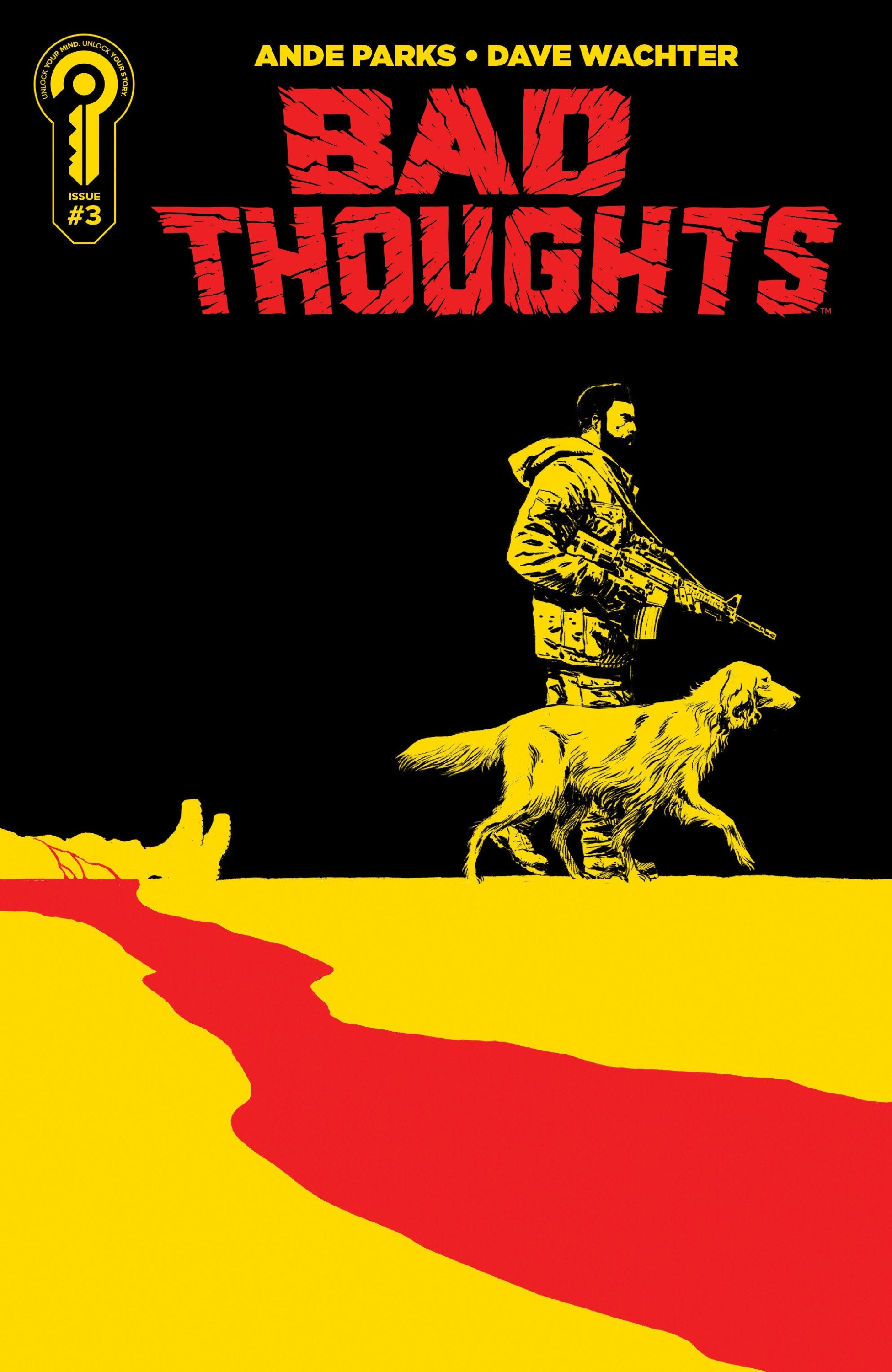 BAD THOUGHTS #3 COVER A DAVE WACHTER CVR A