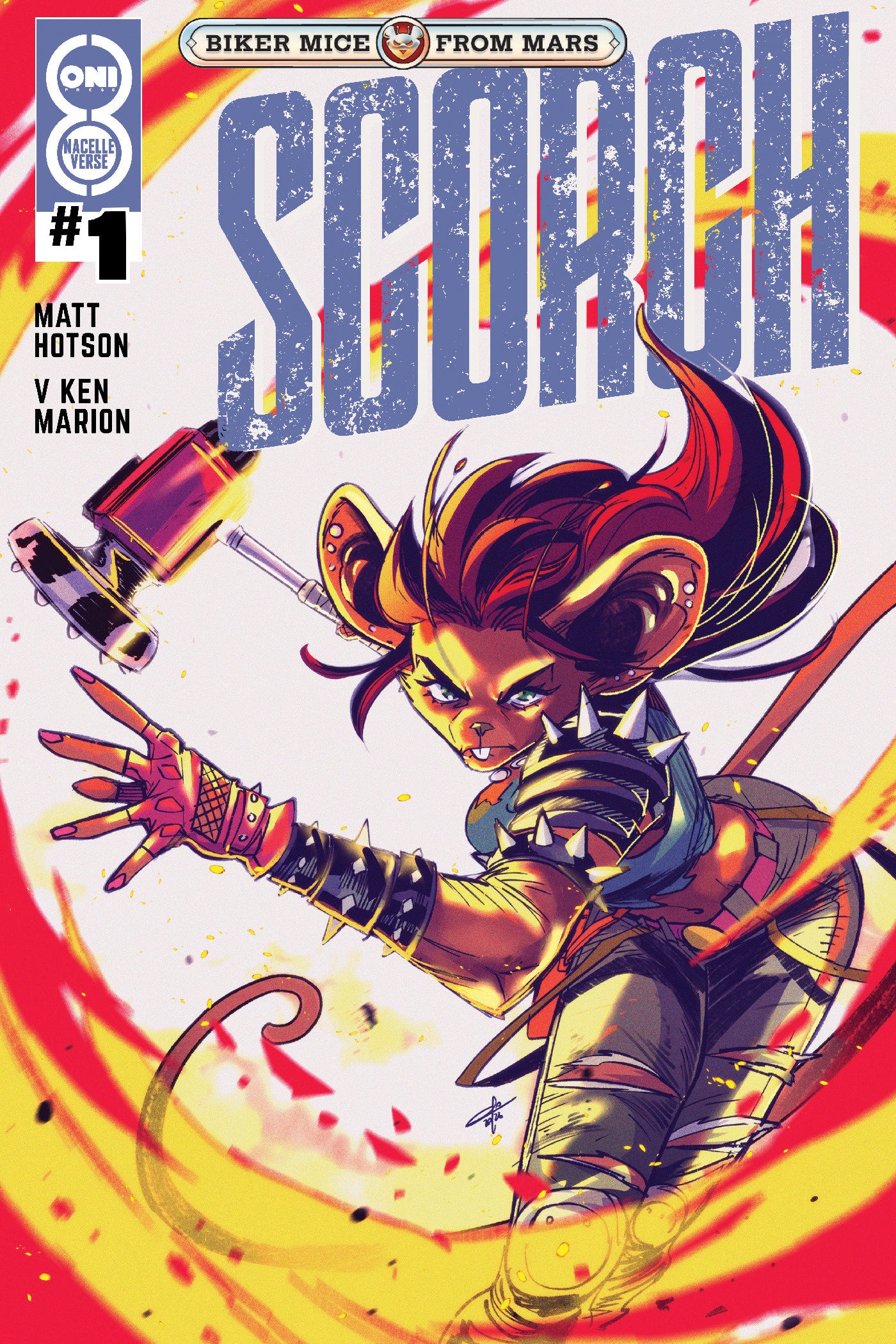 BIKER MICE FROM MARS SCORCH #1 CVR B ELEONORA CARLINI VAR