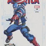 CAPTAIN AMERICA #14 MARVEL TOKON FIGHTING SOULS CVR ARM CVR C
