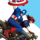 CAPTAIN AMERICA #14 MIGUEL MERCADO MARY JANE WATSON CVR ARM CVR D