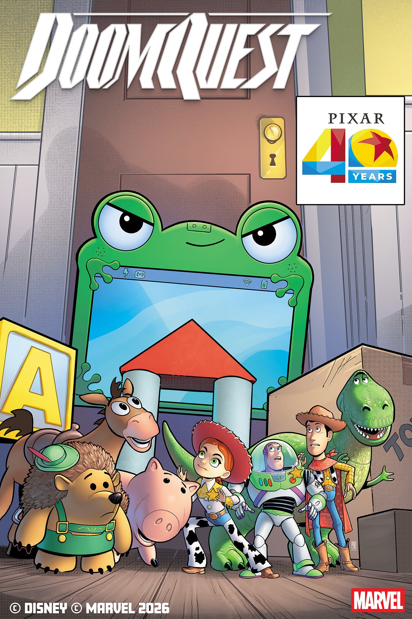 DOOMQUEST #4 PACO MEDINA PIXAR 40TH VAR CVR E