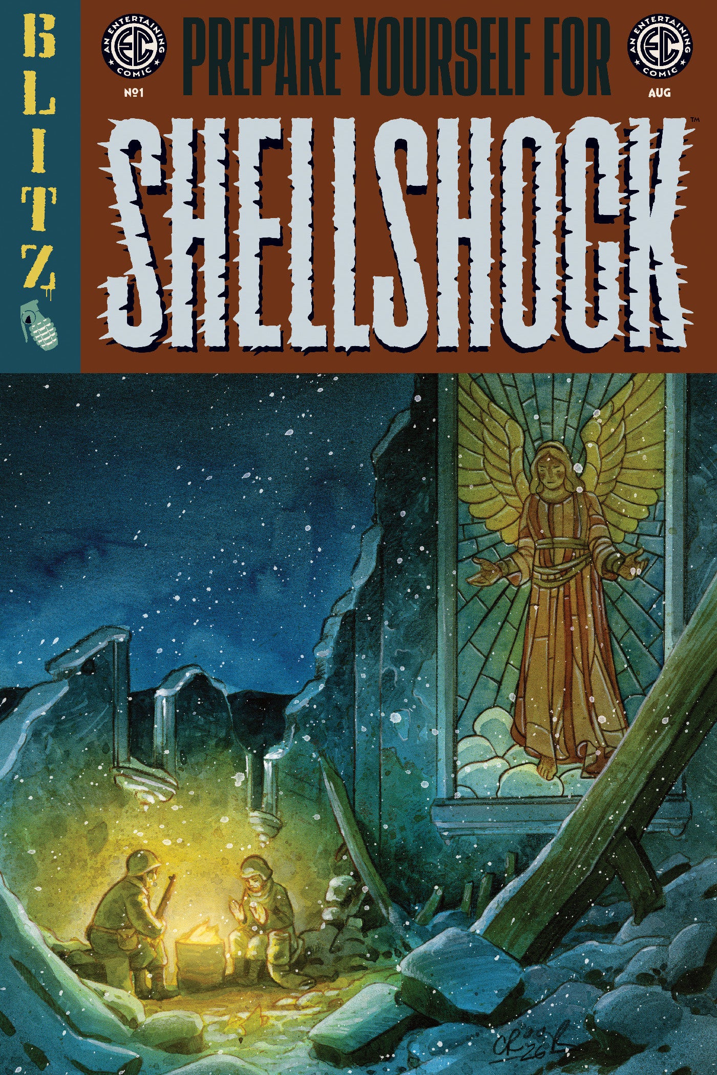 EC SHELLSHOCK #1 CVR B TYLER CROOK VAR