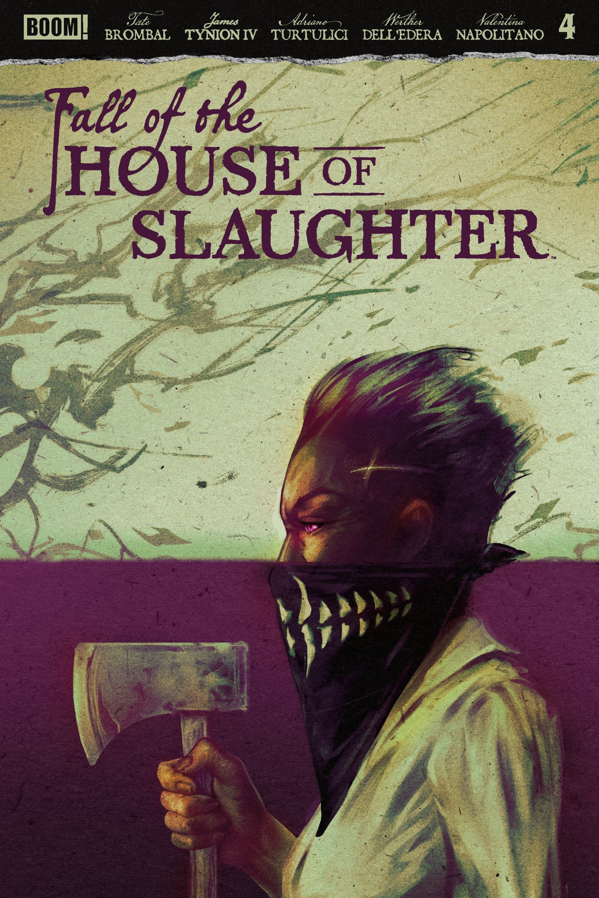 FALL OF THE HOUSE OF SLAUGHTER #4 A MAIN DRESSED CONNELLY CVR A