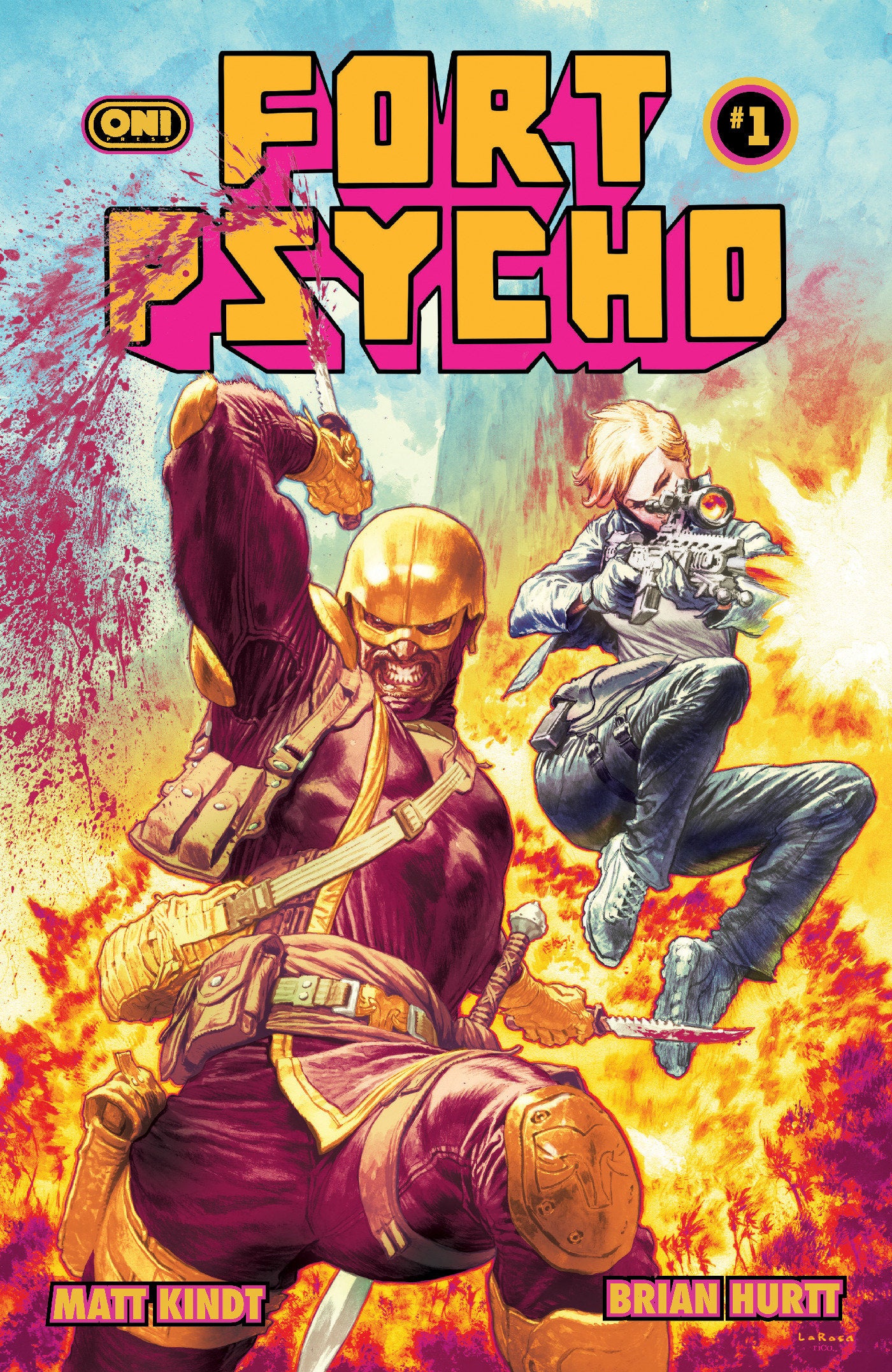 FORT PSYCHO #1 CVR B LEWIS LAROSA VAR