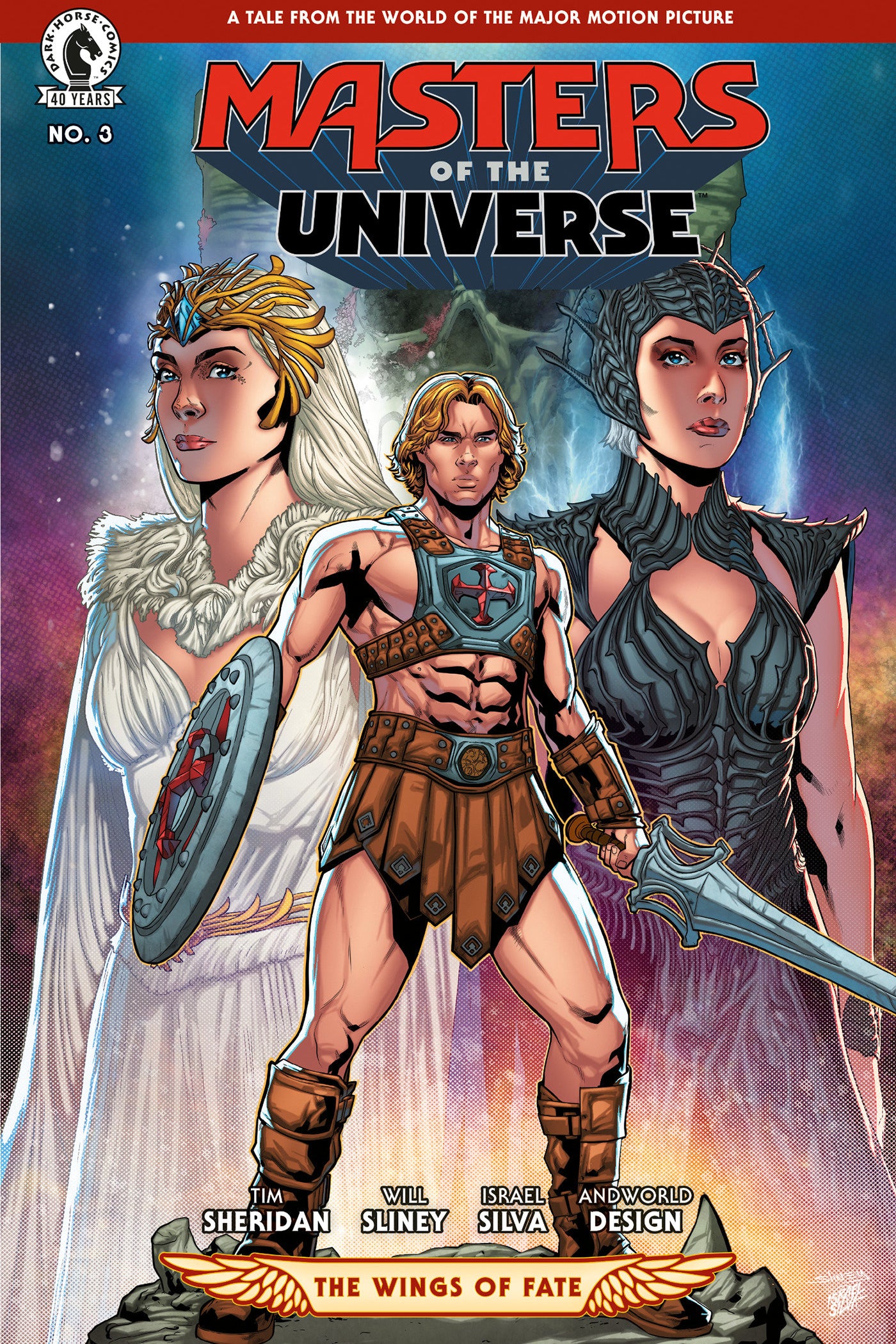 HE-MAN AND THE MASTERS OF THE UNIVERSE THE WINGS OF FATE #3 CVR A WILL SLINEY