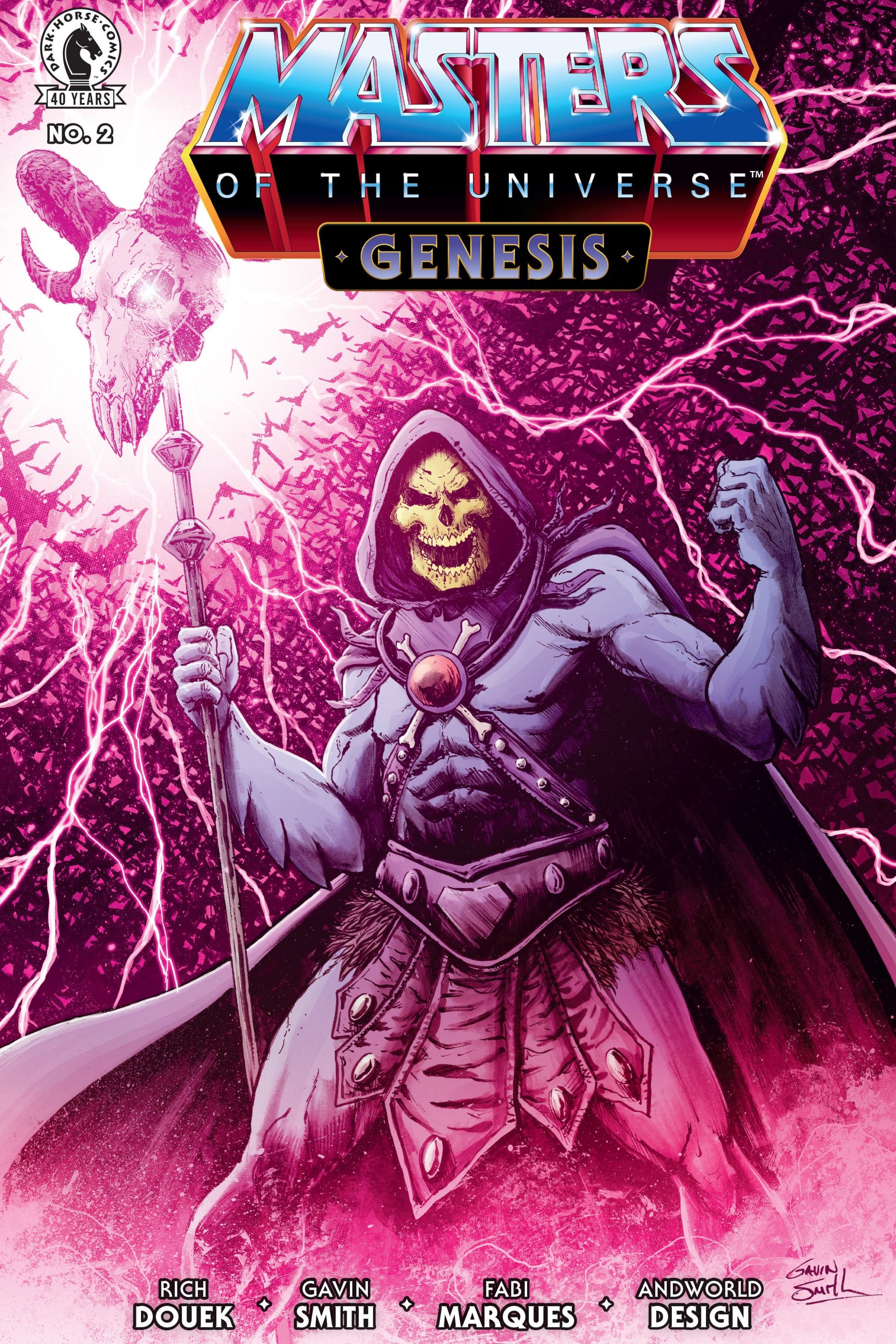 MASTERS OF THE UNIVERSE GENESIS #2 CVR B GAVIN SMITH