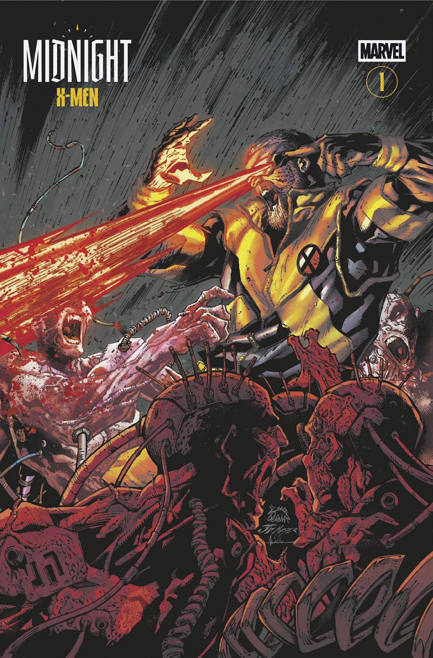 MIDNIGHT X-MEN #1 COVER B RYAN STEGMAN MIDNIGHT BLOODBATH VAR CVR B