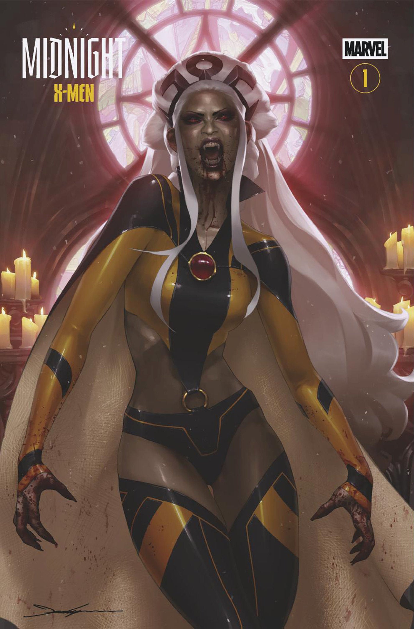 MIDNIGHT X-MEN #1 COVER E JEEHYUNG LEE MIDNIGHT GALLERY 1:25 VAR 1:25 INCV
