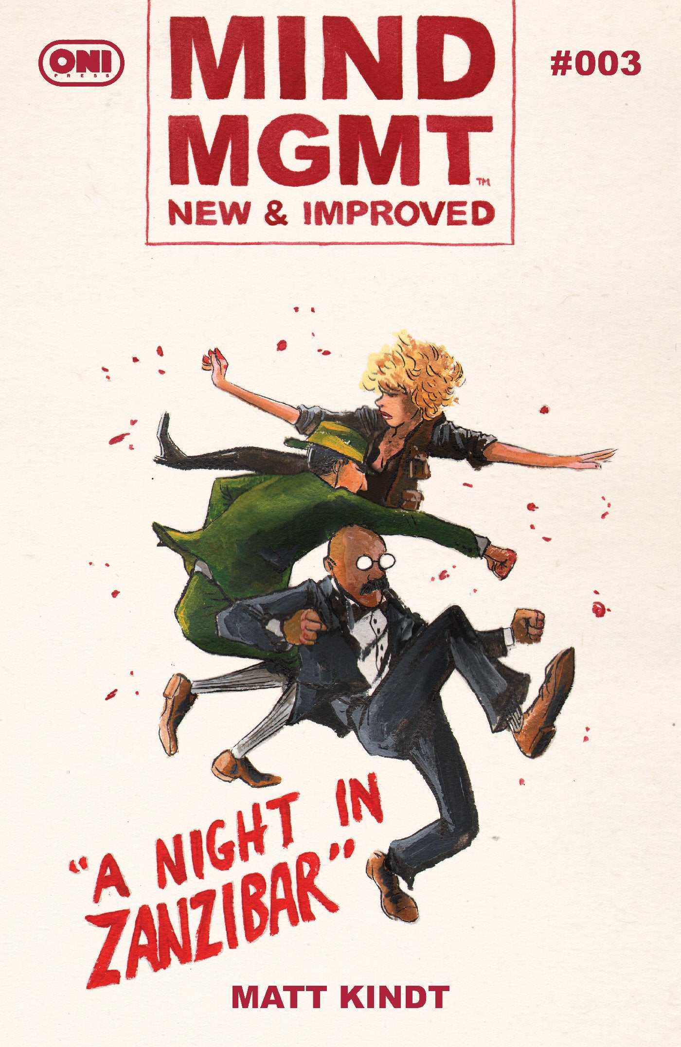 MIND MGMT NEW AND IMPROVED #3 CVR A MATT KINDT