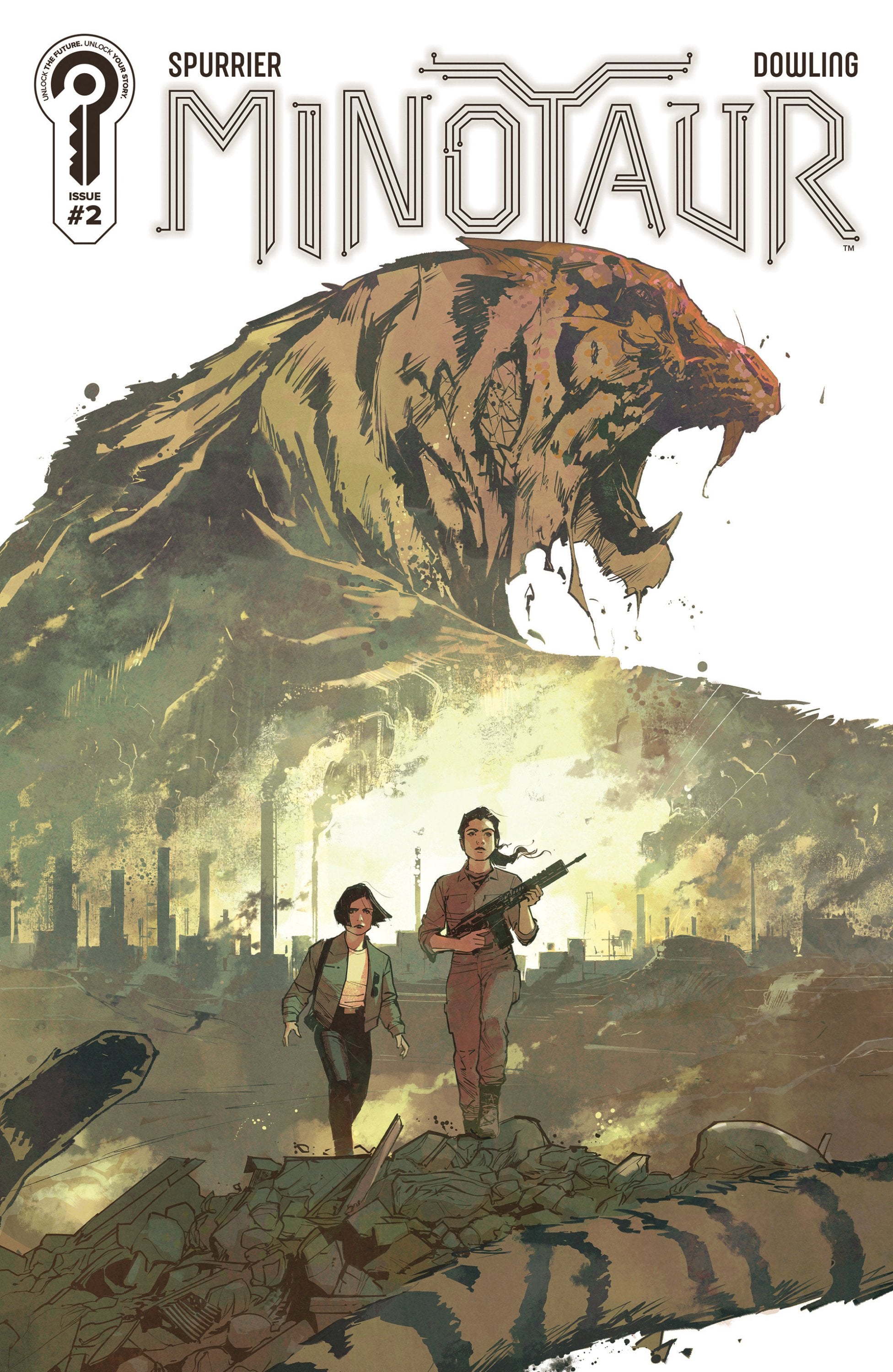 MINOTAUR #2 COVER A MICHAEL DOWLING CVR A