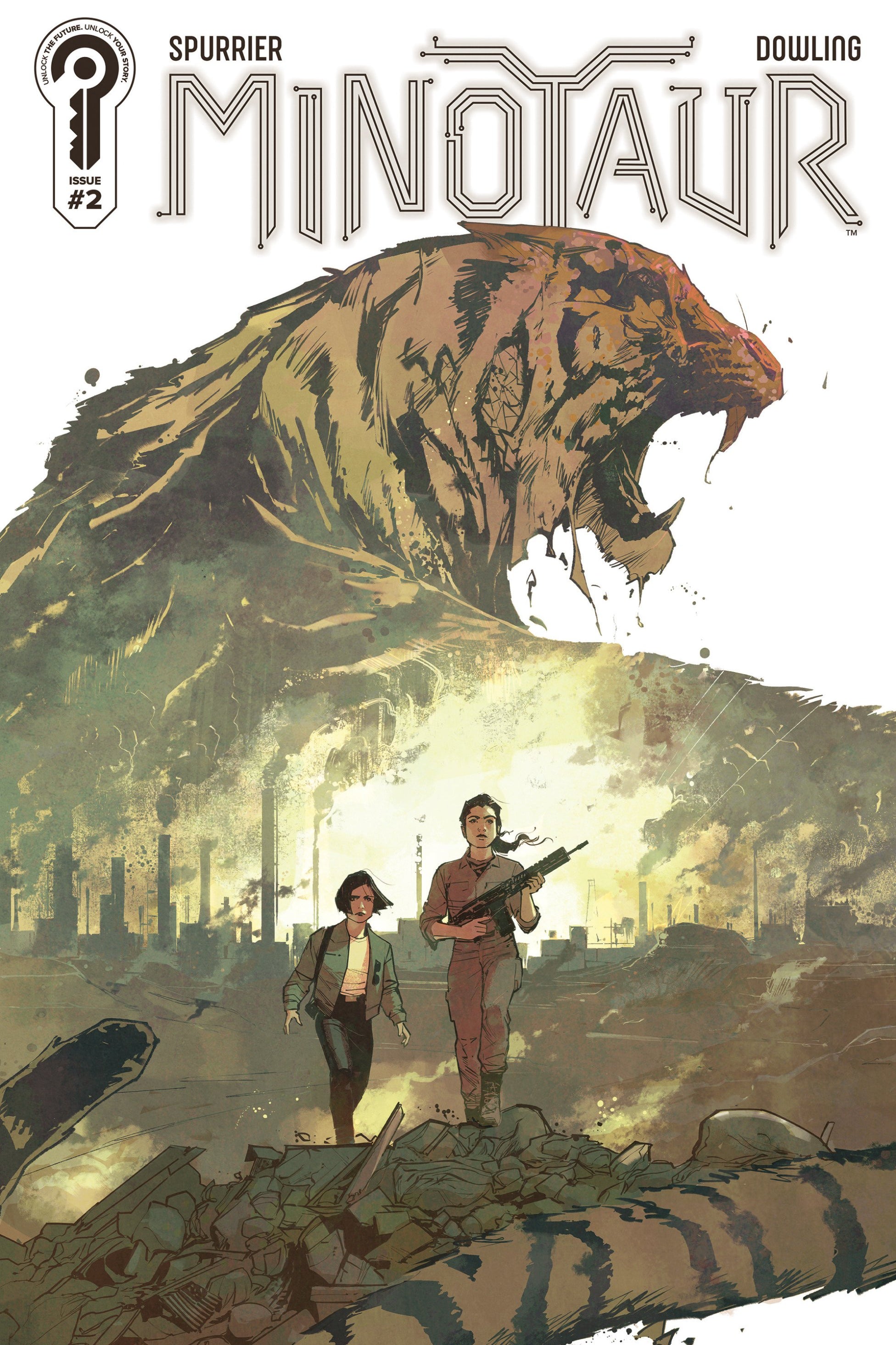 MINOTAUR #2 COVER A MICHAEL DOWLING CVR A