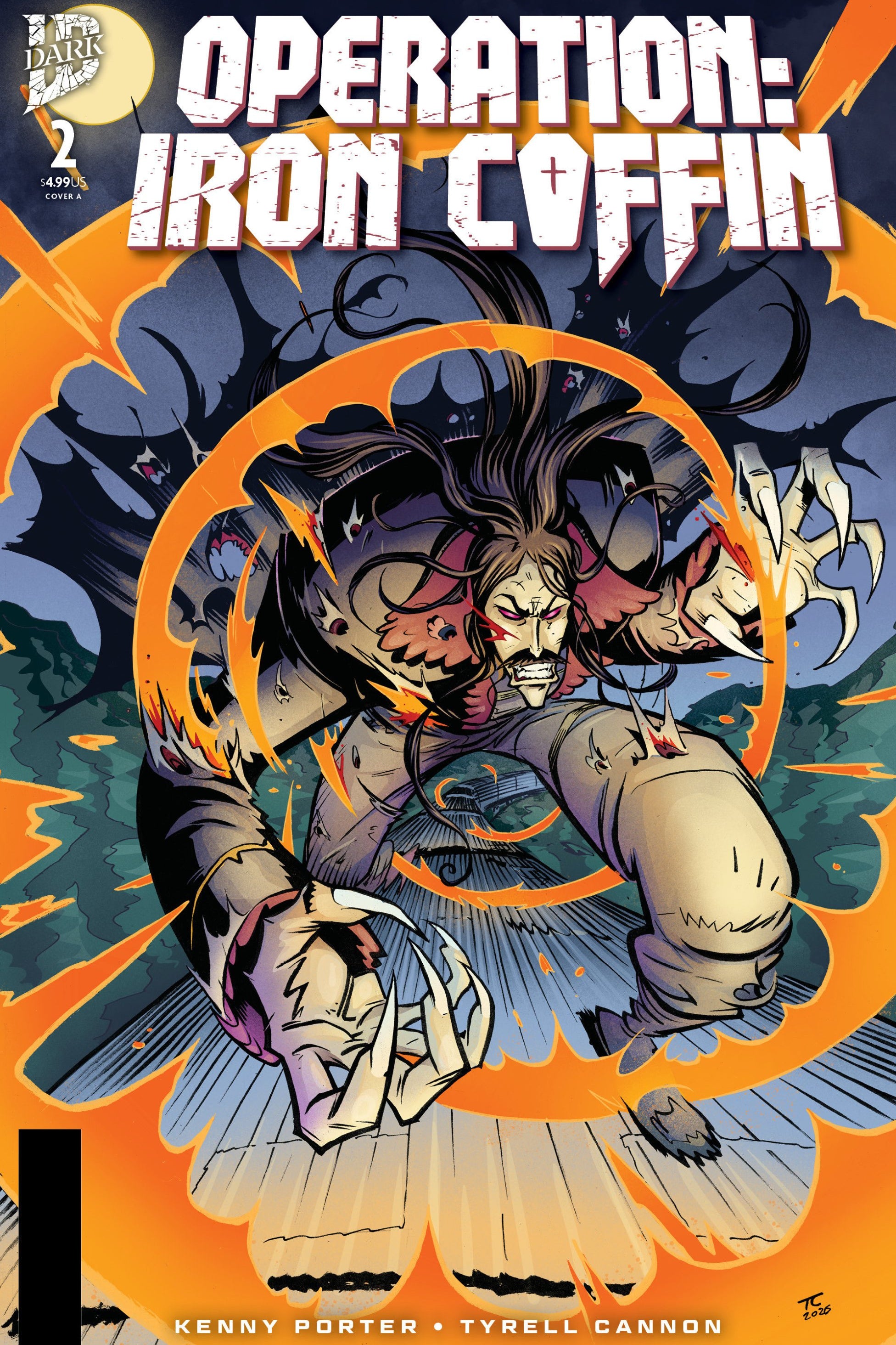 OPERATION IRON COFFIN #2 COVER A CANNON CVR A