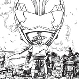 POWER RANGERS GREEN #1 N UNLIMITED VAR FULL ART VARGAS CVR D