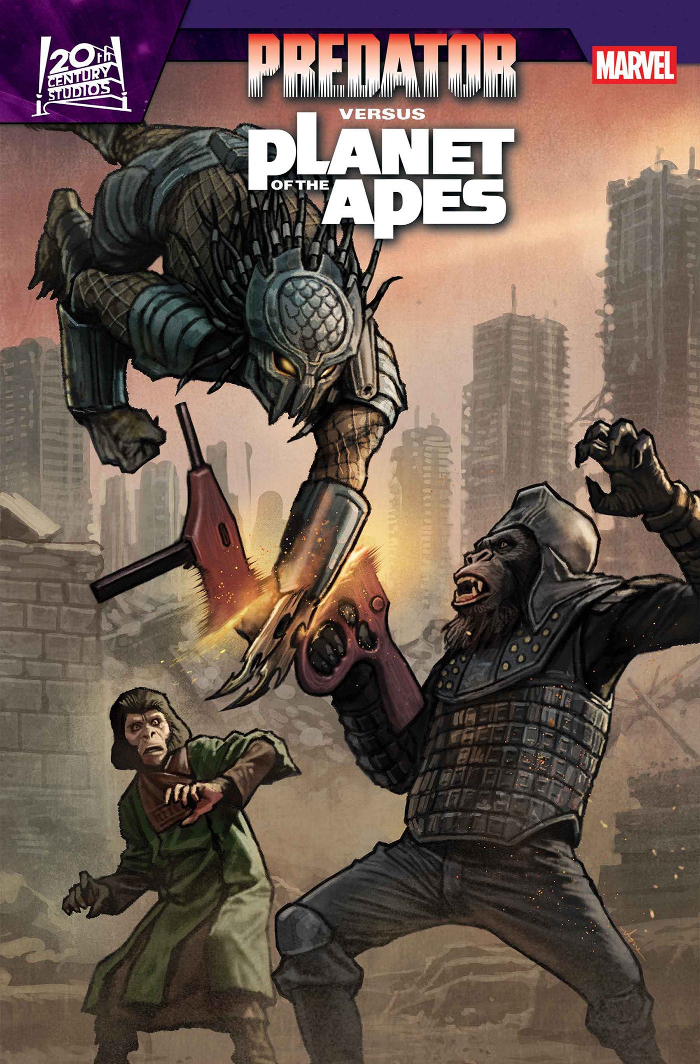 PREDATOR VS THE PLANET OF THE APES #2 CVR A