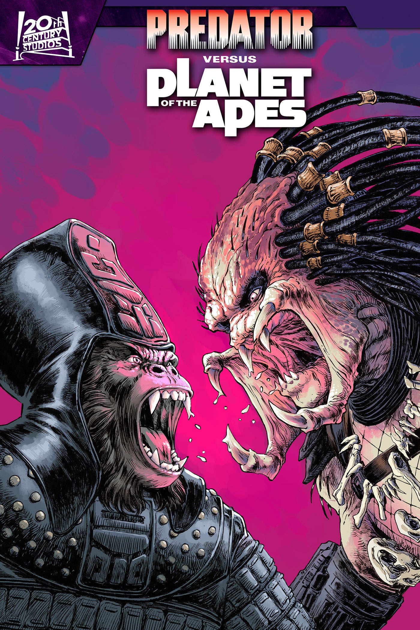 PREDATOR VS THE PLANET OF THE APES #2 DAVE WACHTER VAR CVR C