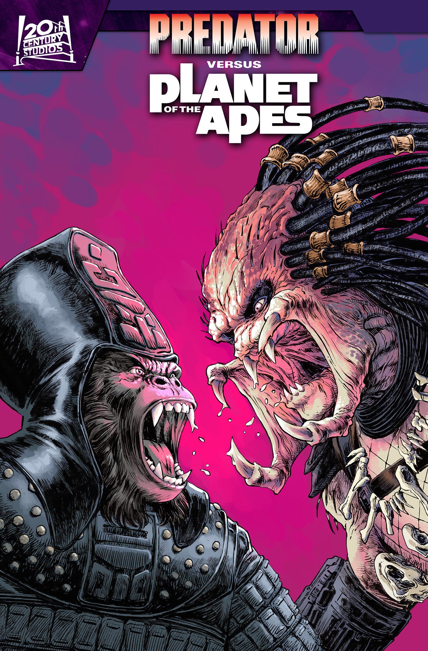 PREDATOR VS THE PLANET OF THE APES #2 DAVE WACHTER VAR CVR C
