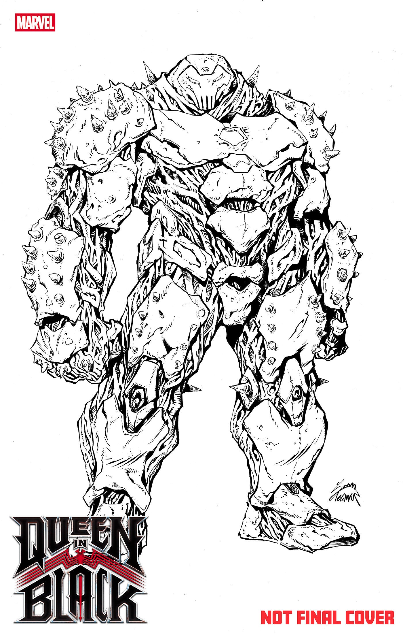 QUEEN IN BLACK #3 RYAN STEGMAN DESIGN VAR QIB 1:10 INCV
