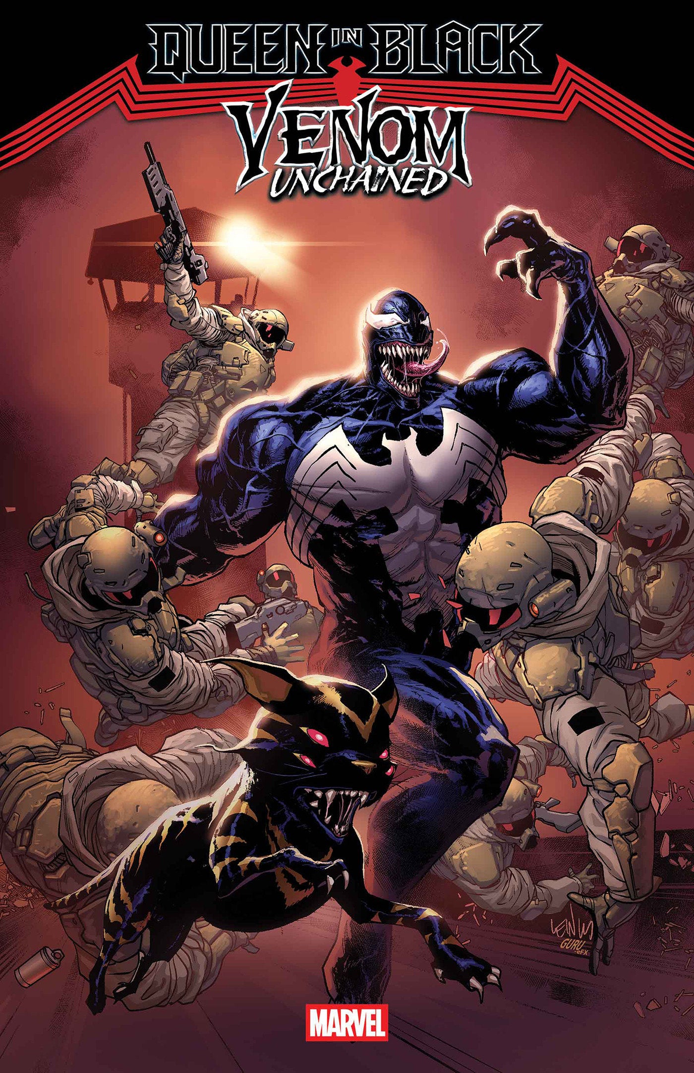 QUEEN IN BLACK VENOM UNCHAINED #2 QIB CVR A
