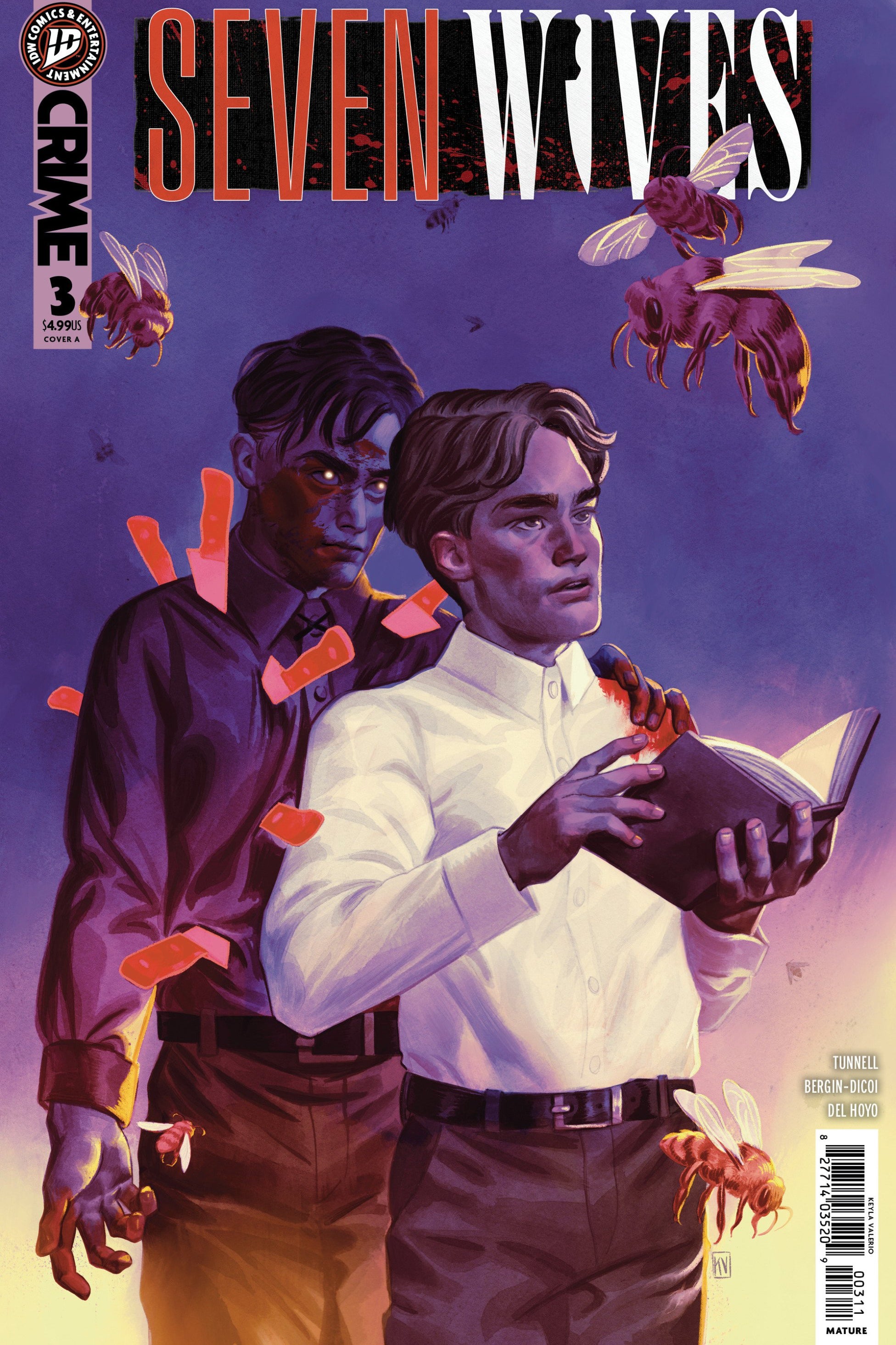 SEVEN WIVES #3 COVER A VALERIO CVR A