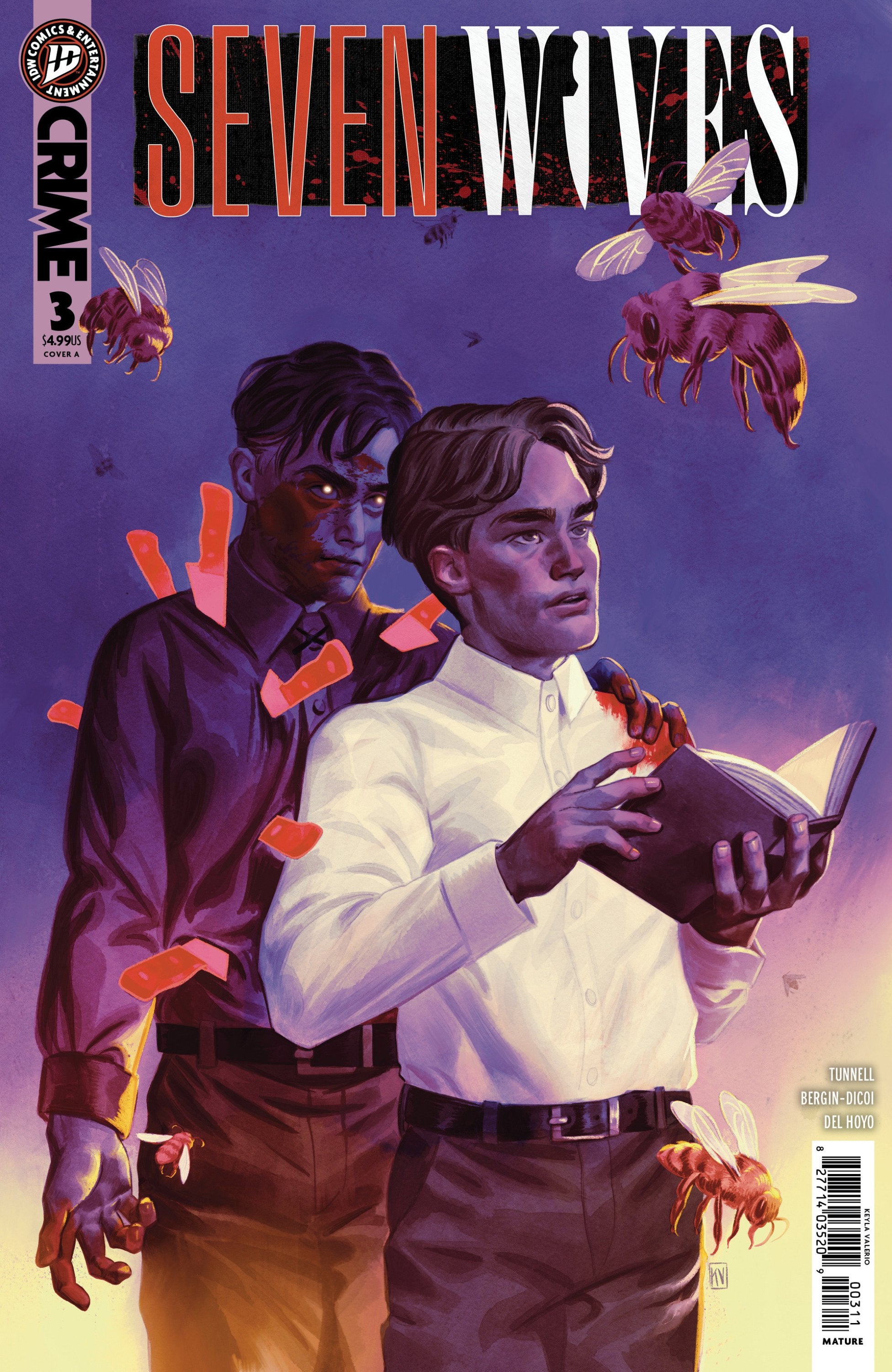 SEVEN WIVES #3 COVER A VALERIO CVR A