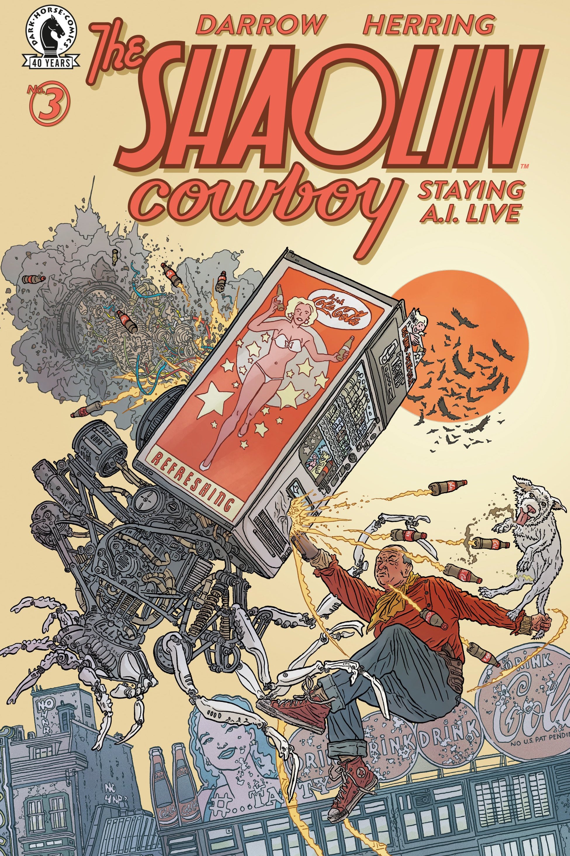 SHAOLIN COWBOY STAYING AILIVE #3 CVR A GEOF DARROW