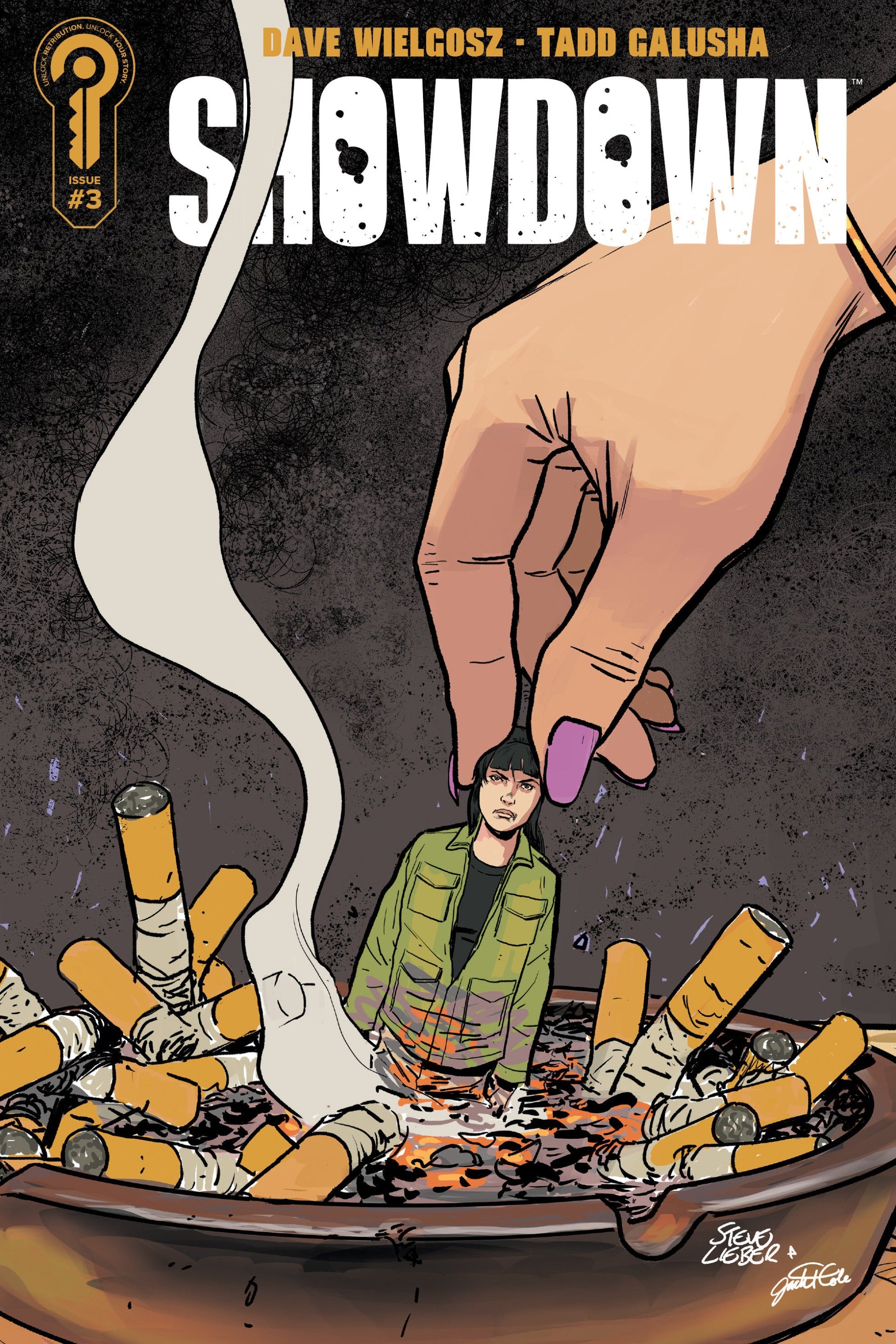 SHOWDOWN #3 COVER A STEVE LIEBER CVR A
