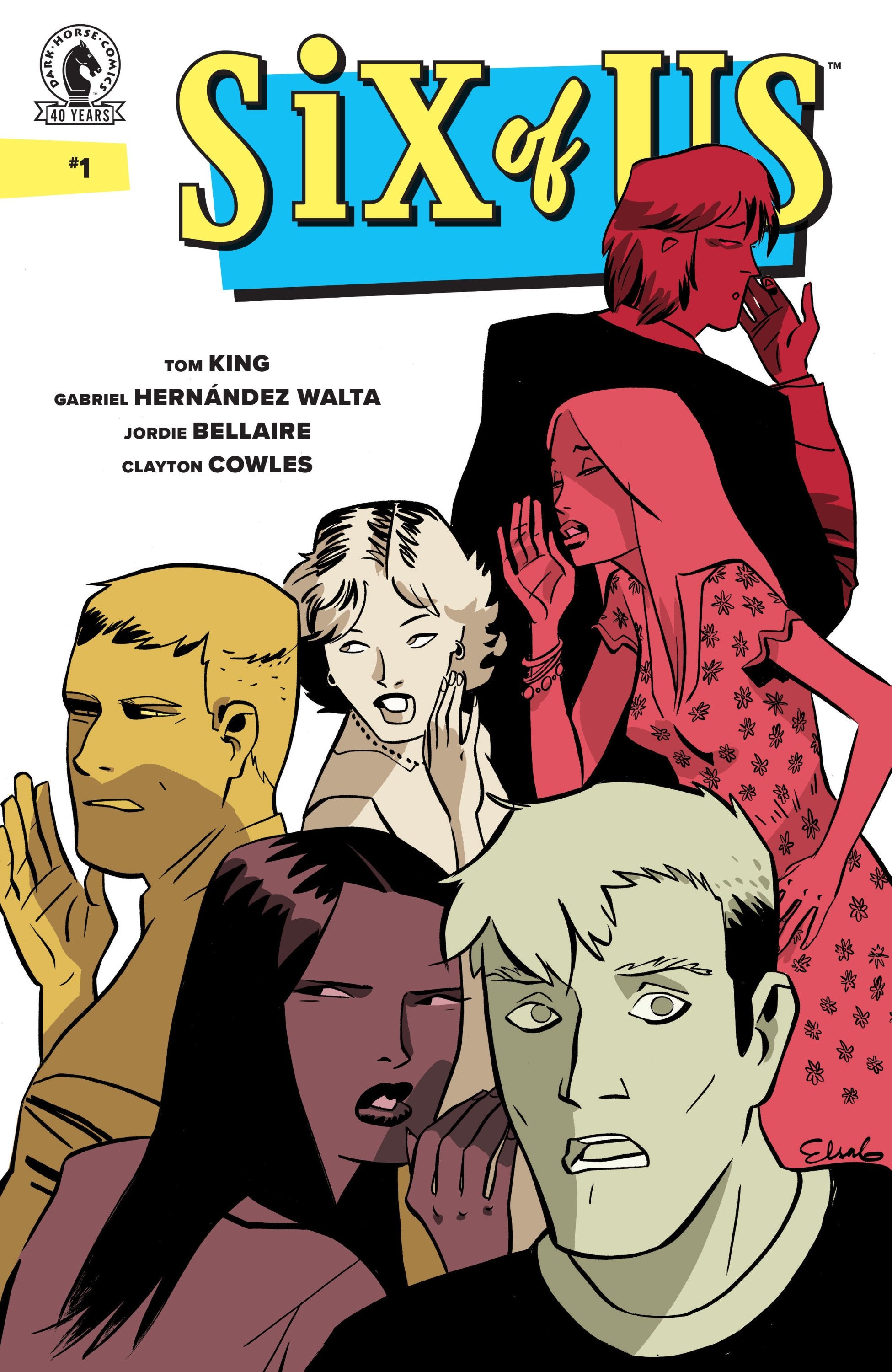 SIX OF US #1 CVR C ELSA CHARRETIER