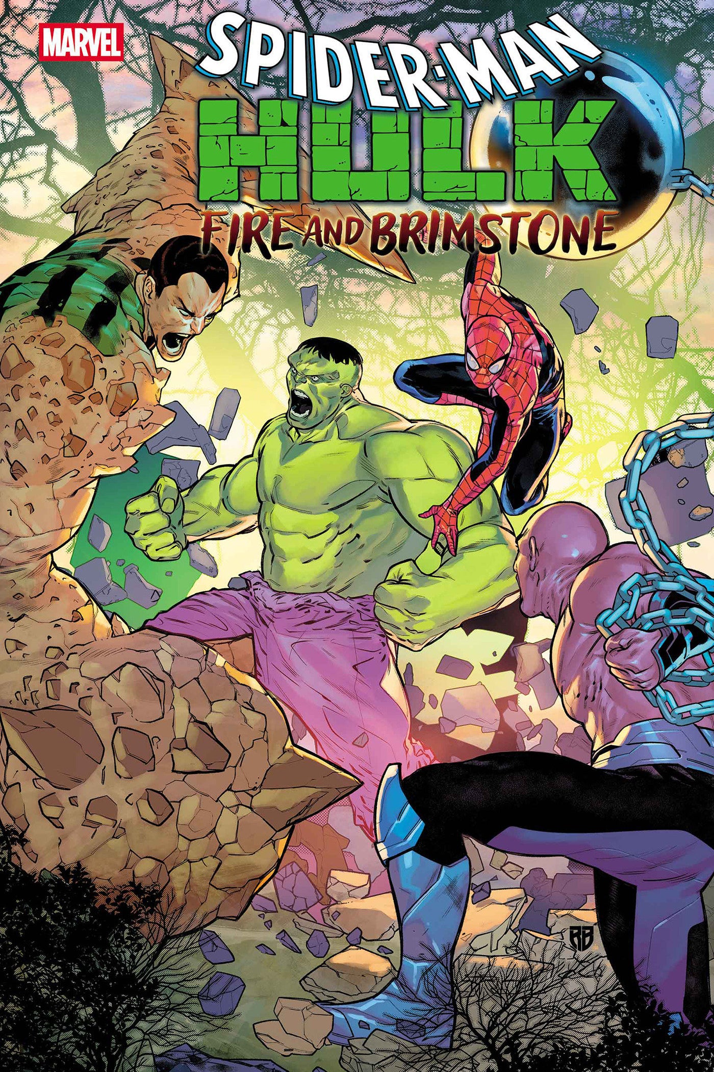 SPIDER-MAN HULK FIRE AND BRIMSTONE #1 CVR A